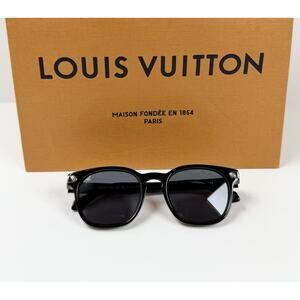Louis Vuitton LV Signature Square Round Sunglasses